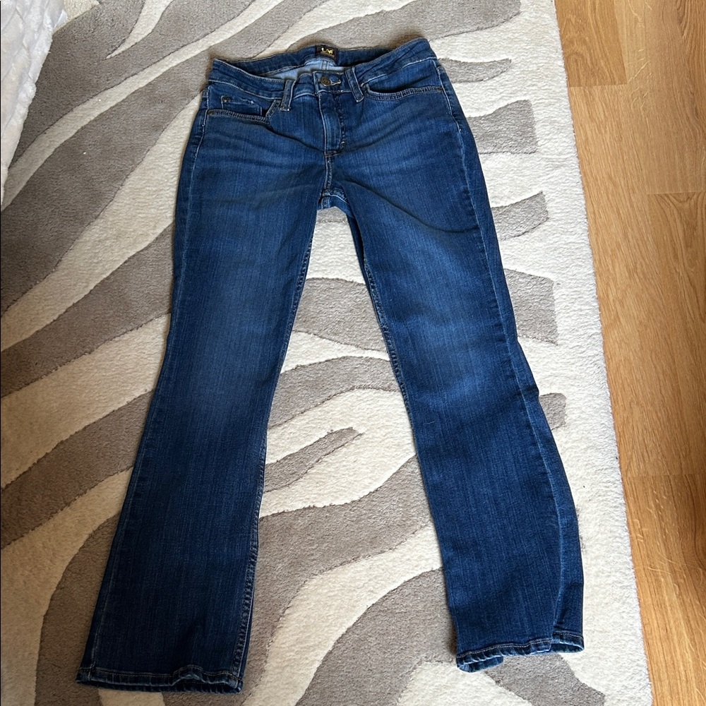 Lee Women's Dark Indigo Bootcut Jeans